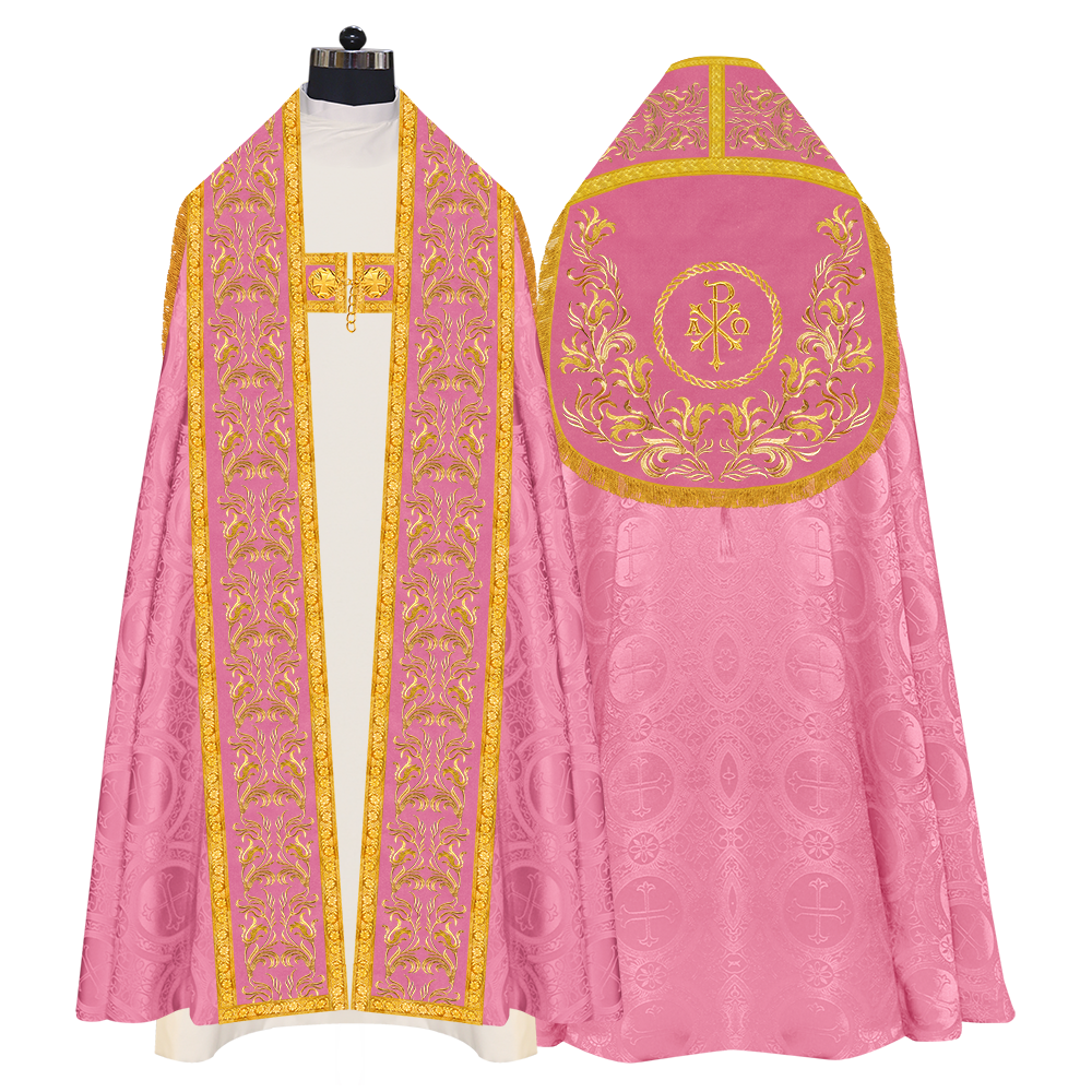 Roman Cope Vestment with Adorned Orphery