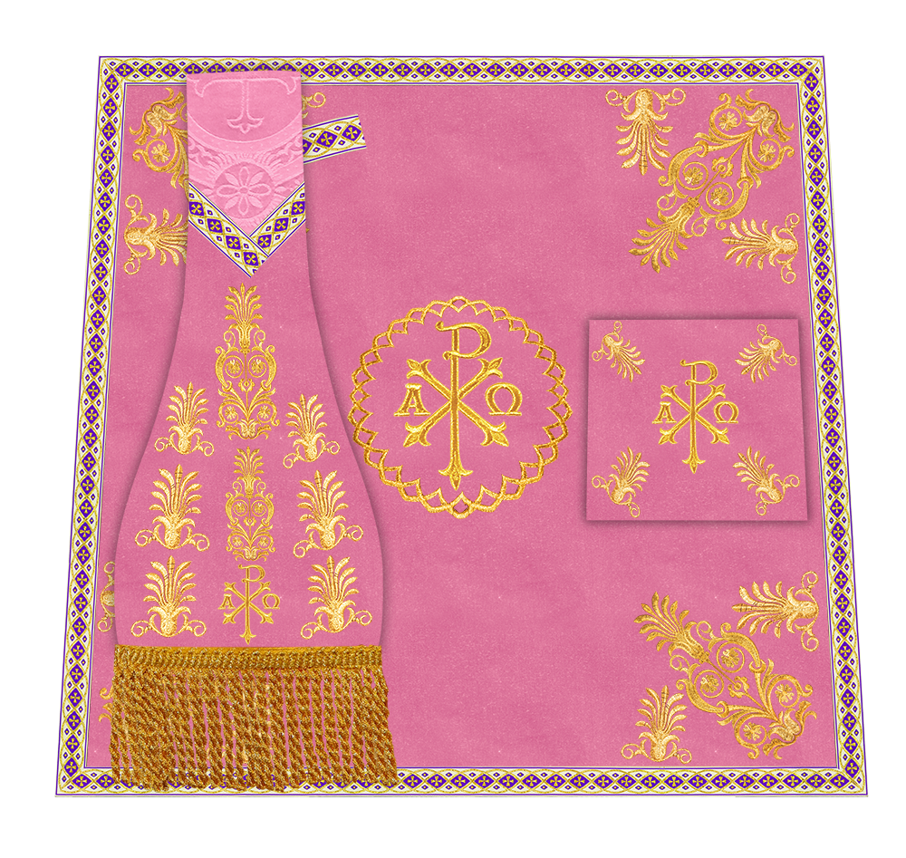 Embroidered Motif and Trims Mass Set