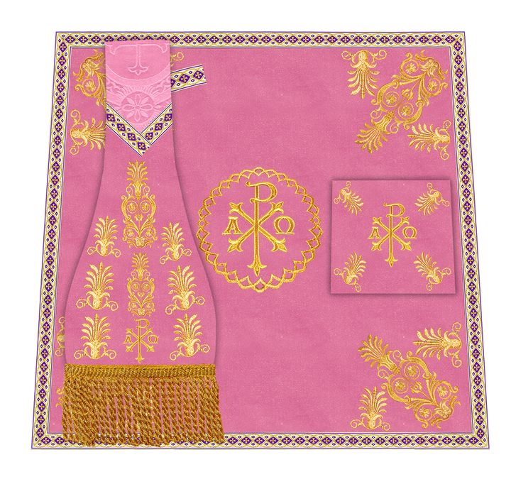 Embroidered Motif and Trims Mass Set