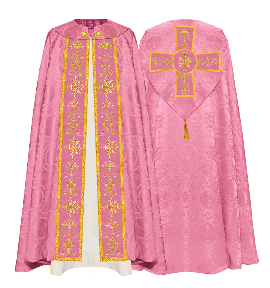 GOTHIC COPE WITH ORNATE EMBROIDERY