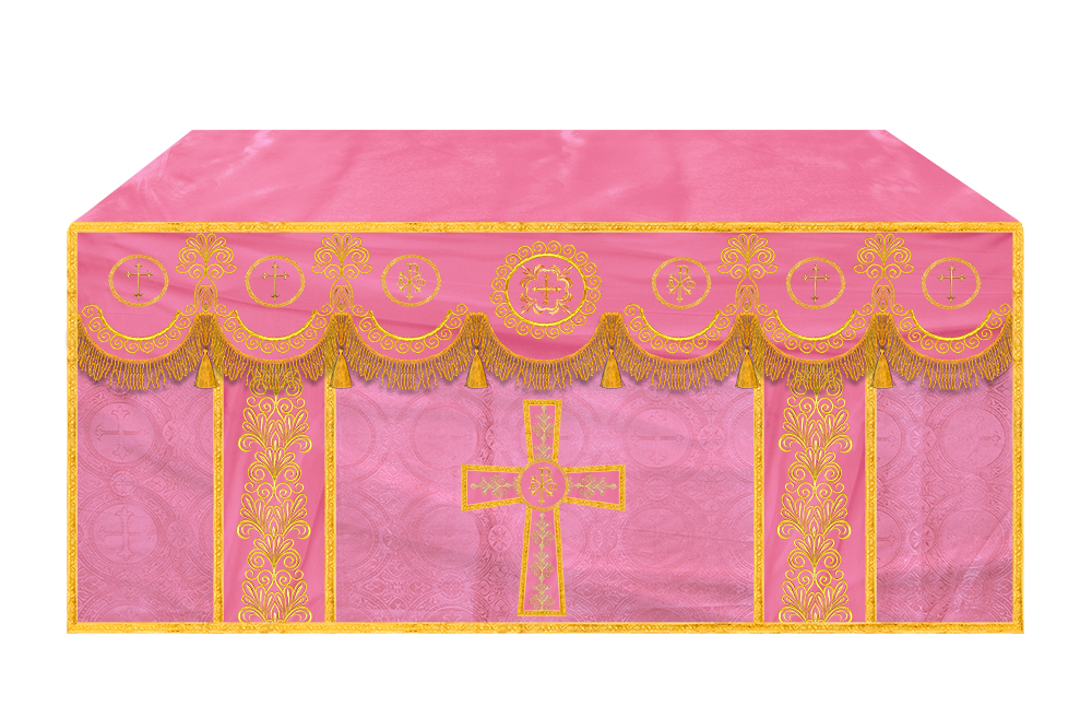 Altar Cloth with Liturgical Motif