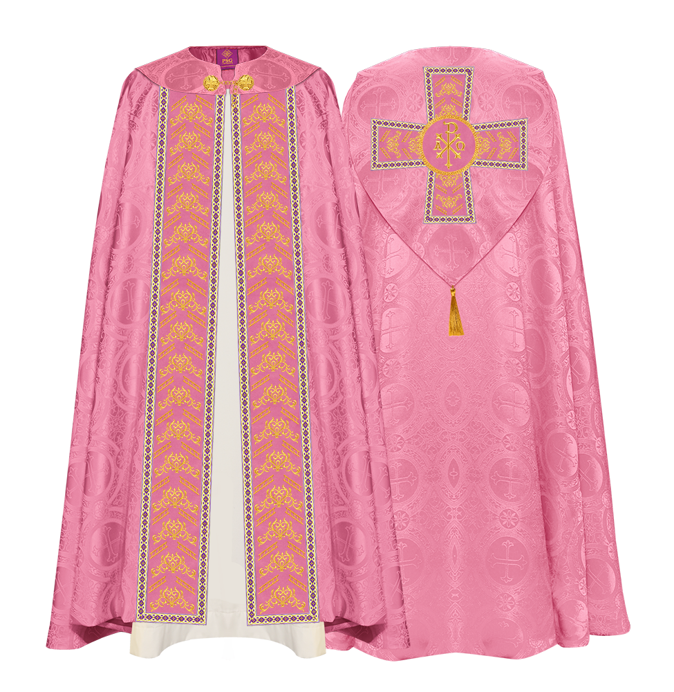 GOTHIC COPE VESTMENTS WITH ADORNED MOTIFS