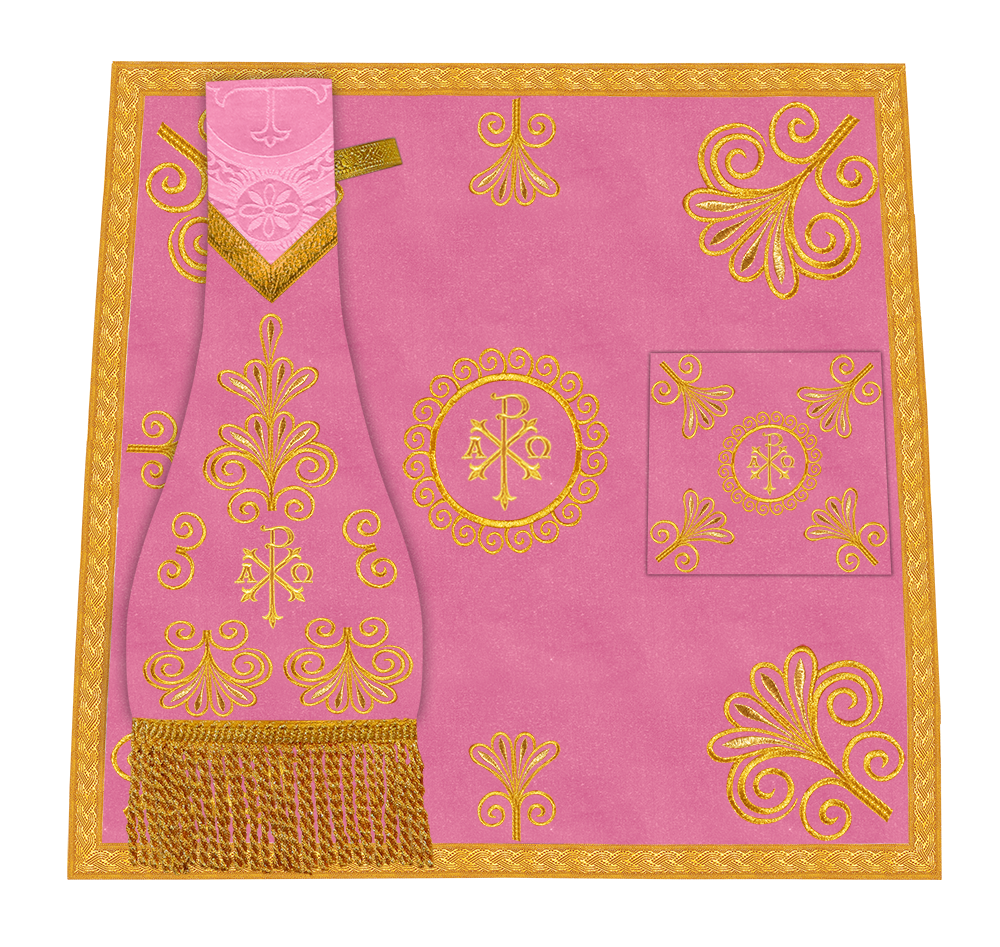 Elegant mass set with rich embroidery - Flourish collection