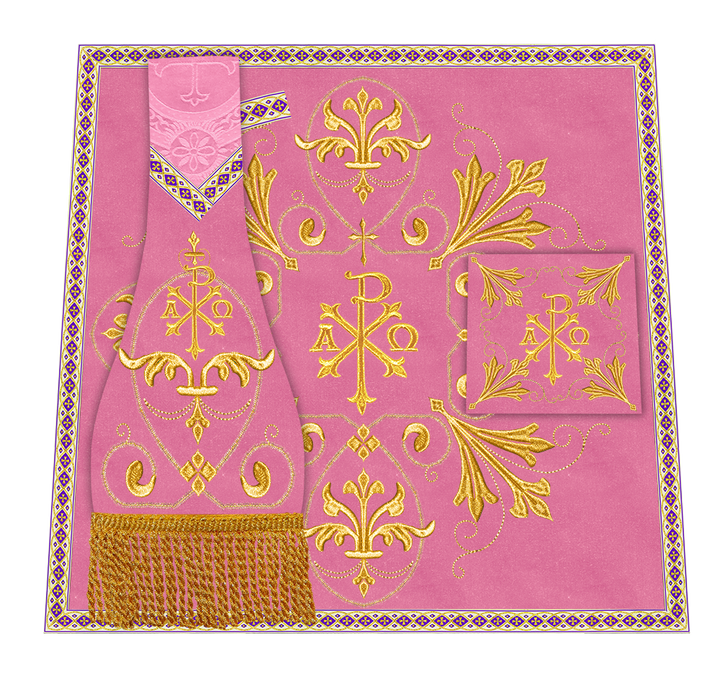 Spiritual Embroidery Mass Set Vestment