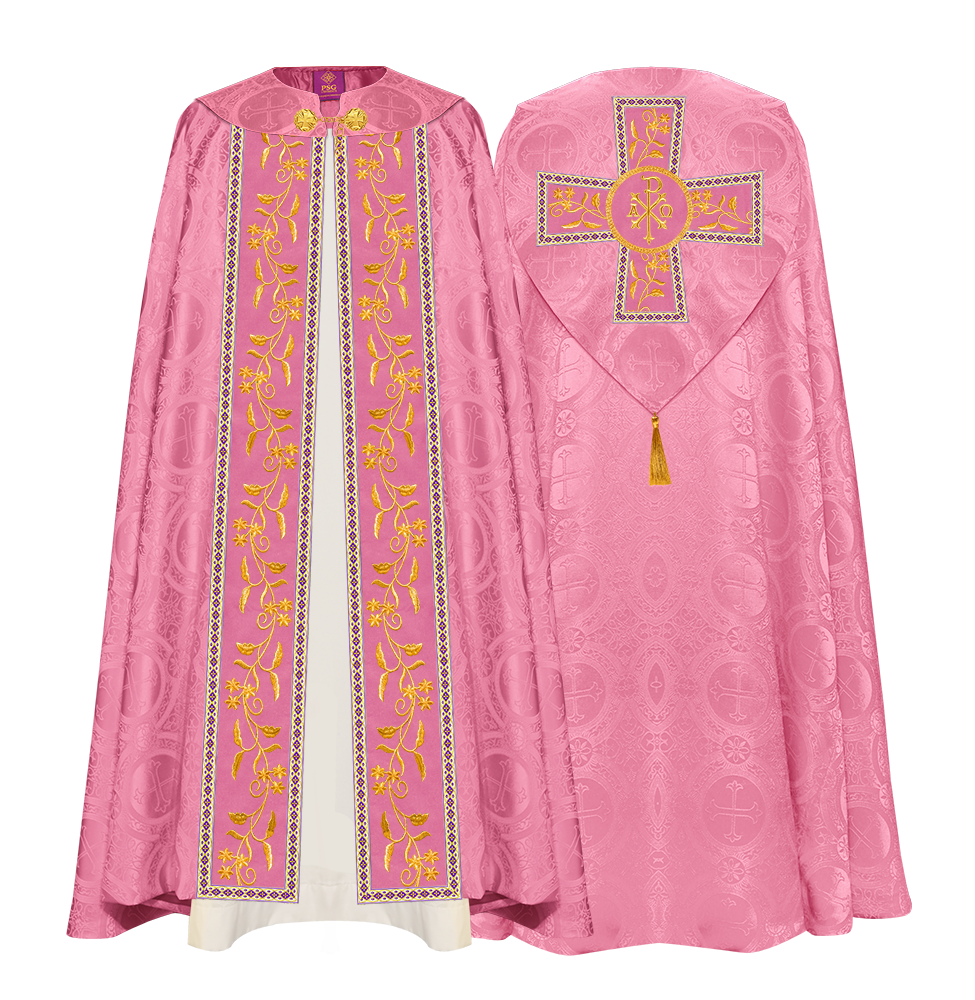 GOTHIC COPE VESTMENTS ORNATED WITH FLORAL DESIGN
