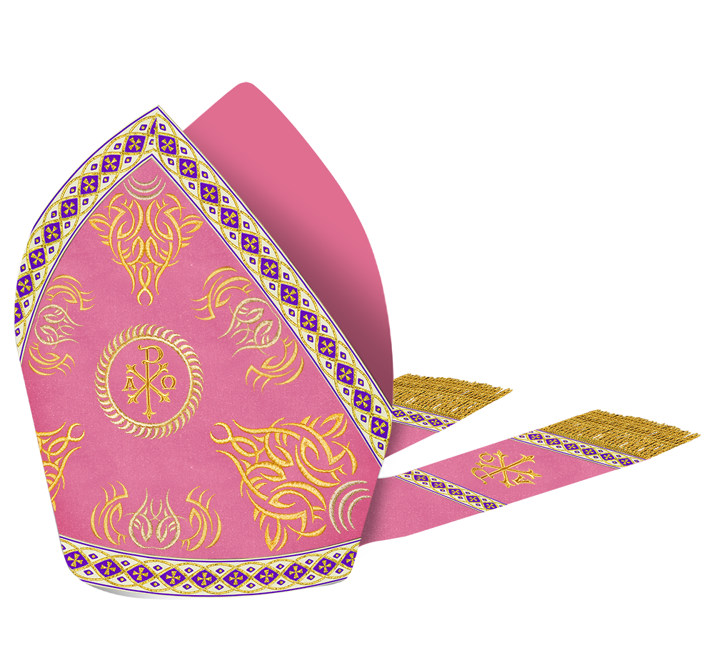 Mitre with Spiritual Motif and Trims