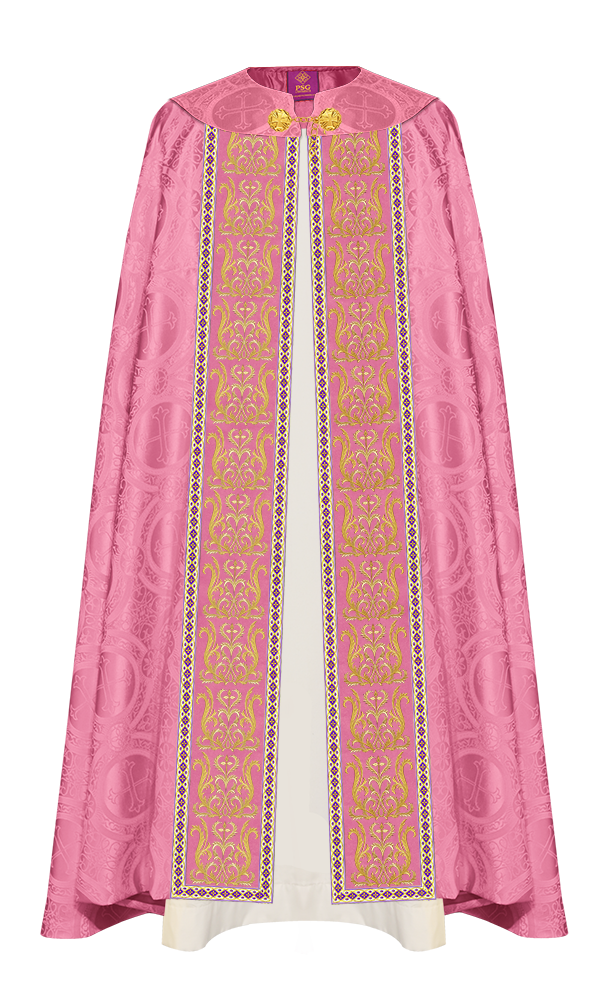 GOTHIC COPE VESTMENTS WITH ADORNED ORPHREY