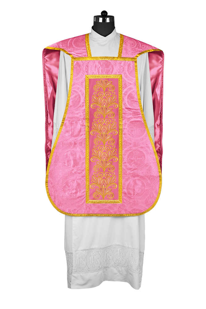 Traditional Roman chasuble vestment - Flourish collection