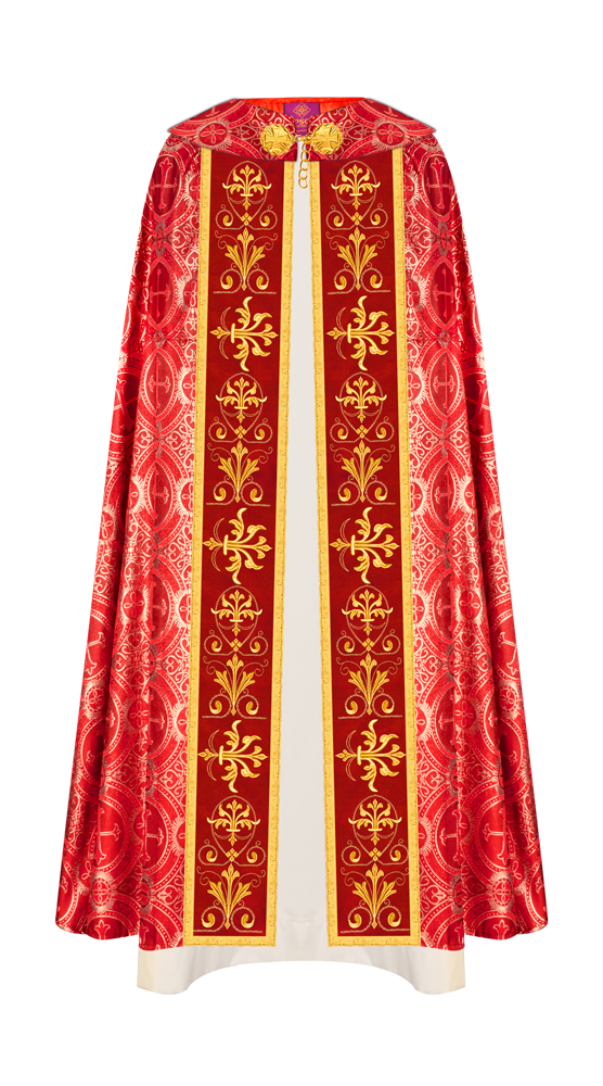 GOTHIC COPE WITH ORNATE EMBROIDERY