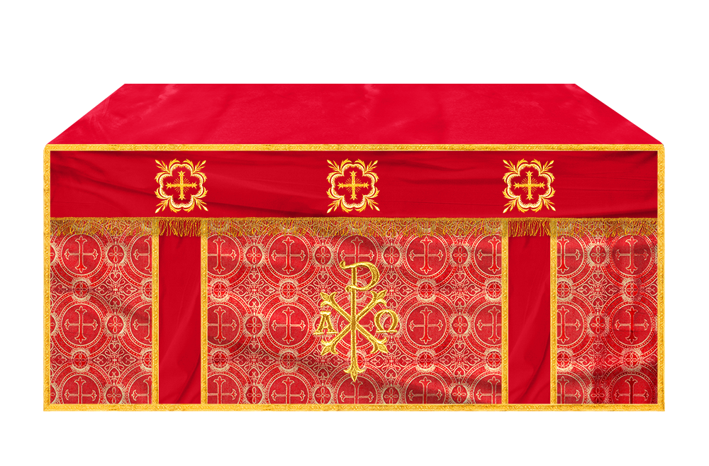 Altar Cloth with Spiritual Cross