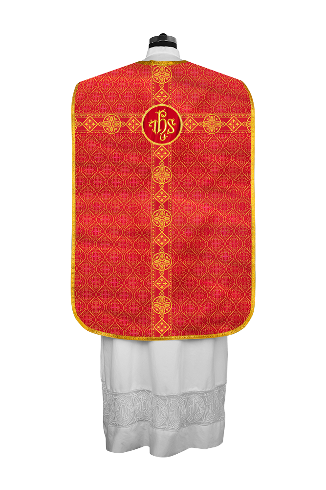 Embroidered Roman Chasuble Vestment