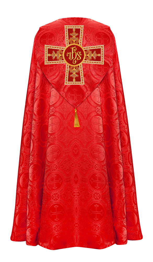 Gothic Cope vestments with Spiritual Motifs and Trims