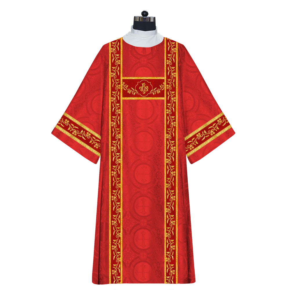 Solemn Mass Dalmatic Vestments - Floral Collection
