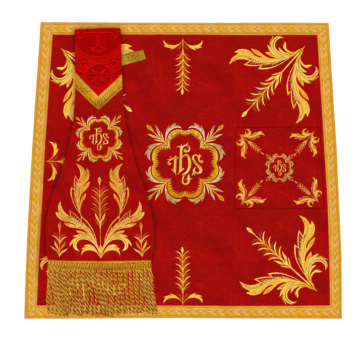 Embroidered Mass set with Motif - Sanctus Collection