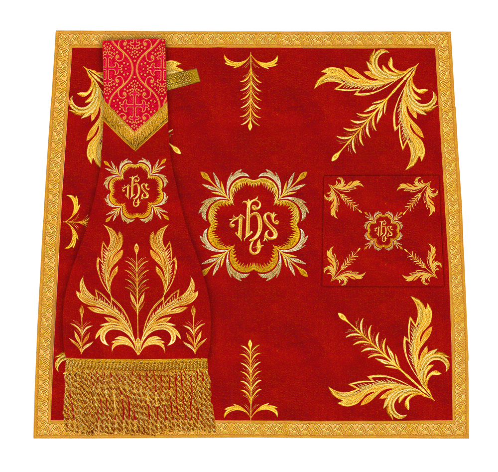 Embroidered Mass set with Motif - Sanctus Collection