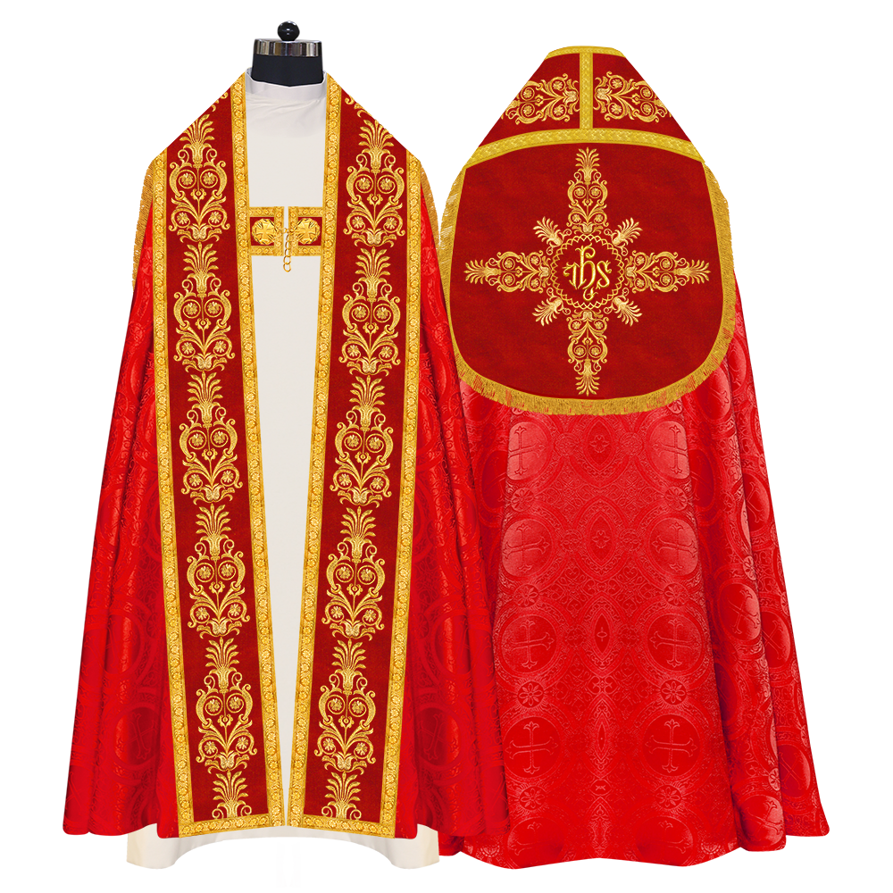 Fervent Roman cope vestment - Victoria collection