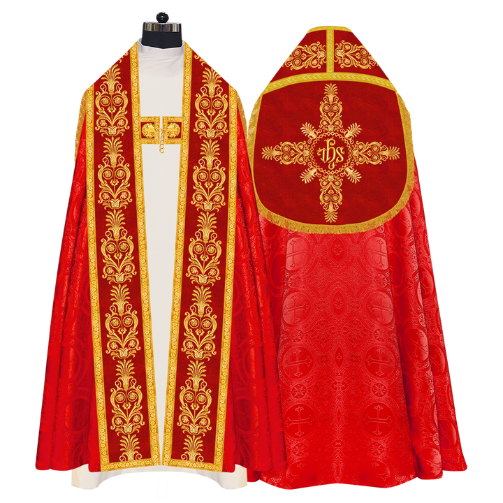 Fervent Roman cope vestment - Victoria collection