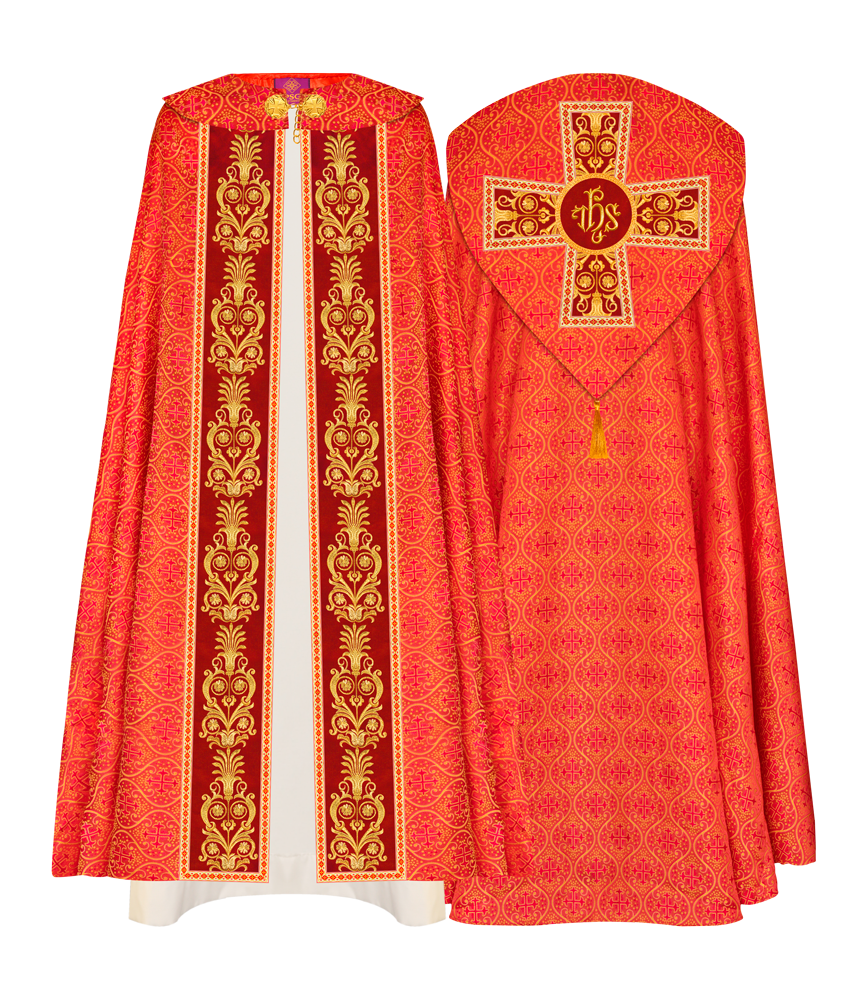 GOTHIC COPE WITH EMBROIDERED MOTIFS
