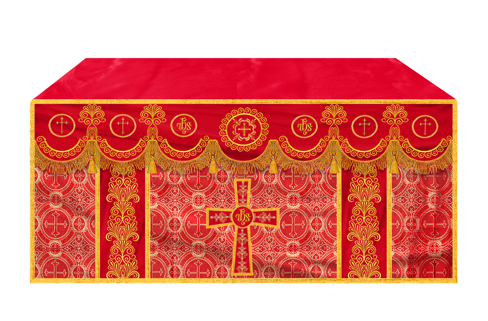 Altar Cloth with Liturgical Motif