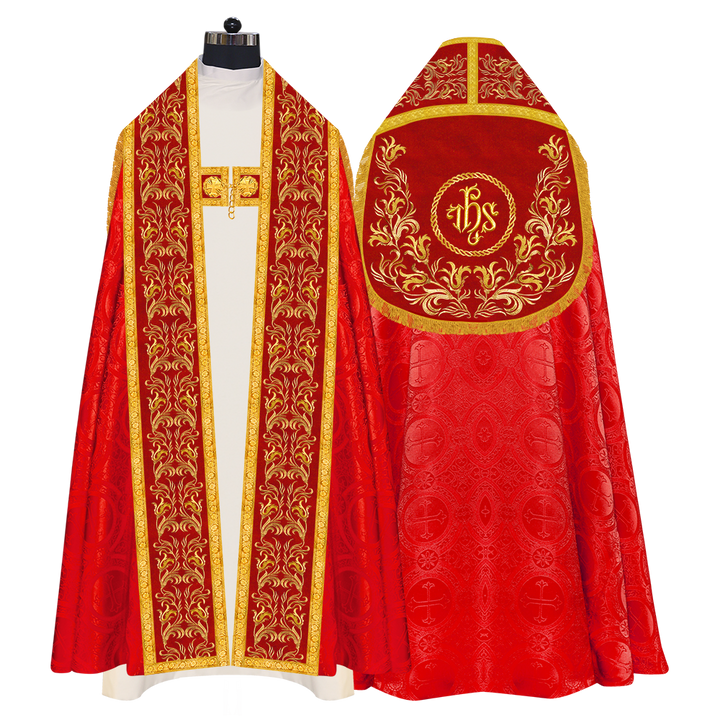 Roman Cope Vestment with Adorned Orphery