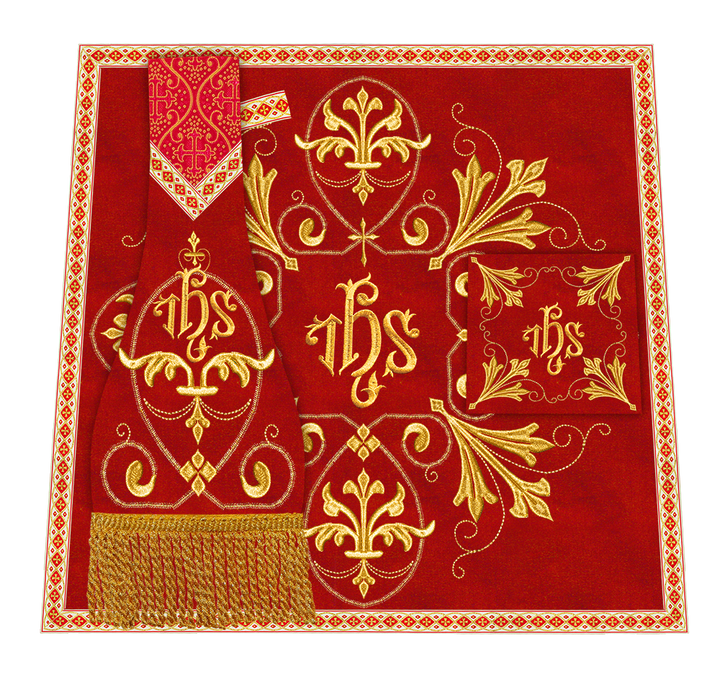 Spiritual Embroidery Mass Set Vestment