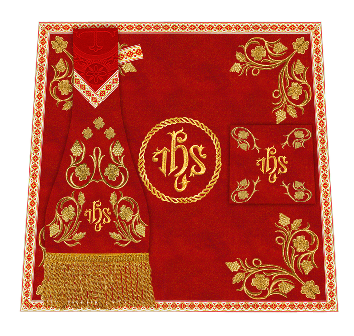 Grapes Embroidery Mass set with Motif