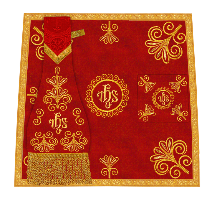 Elegant mass set with rich embroidery - Flourish collection