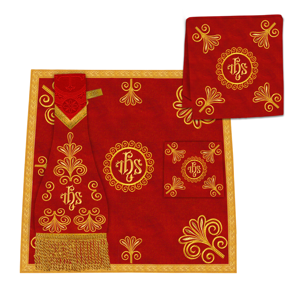 Altar Cloth with Liturgical Motif