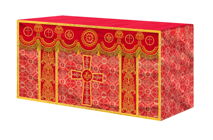 Altar Cloth with Liturgical Motif