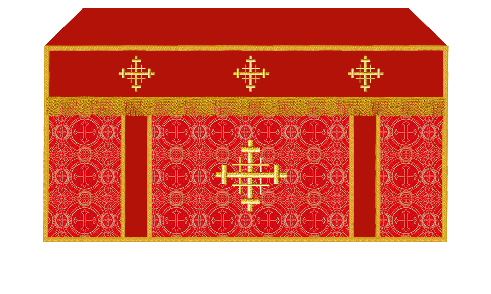 Altar Cloth with Spiritual Cross