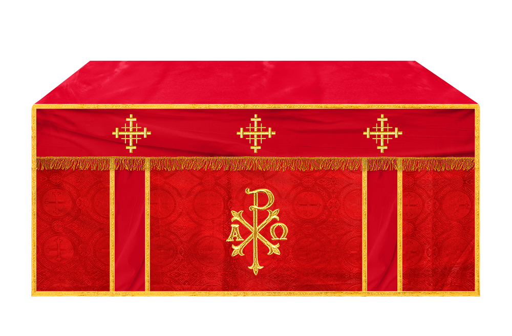Altar Cloth with Spiritual Cross
