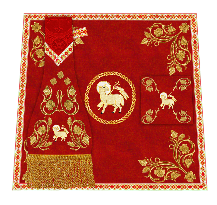 Grapes Embroidery Mass set with Motif