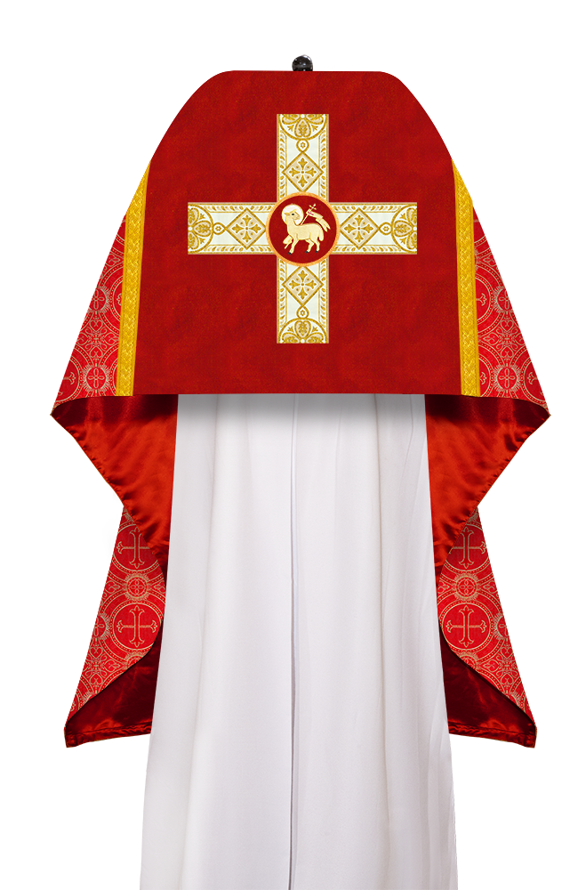 Humeral veil - White Diamond lace