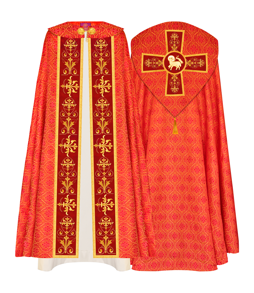 GOTHIC COPE WITH ORNATE EMBROIDERY