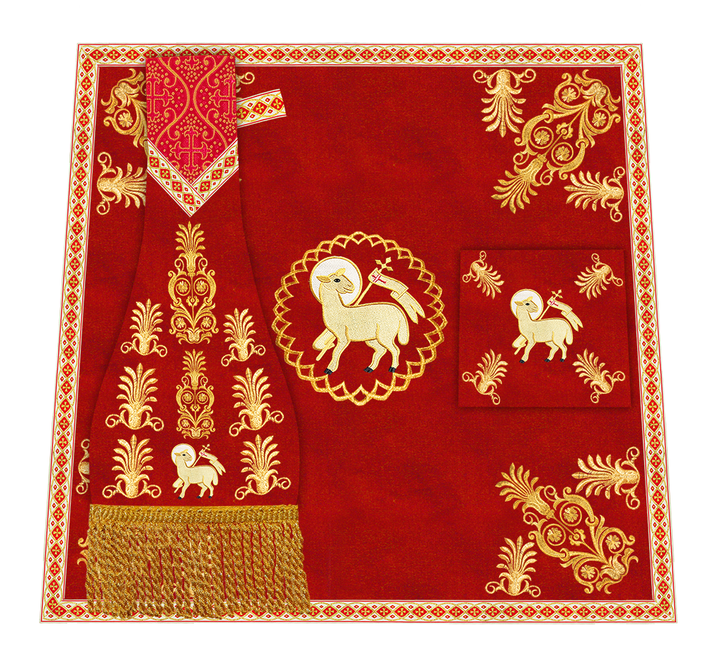 Embroidered Motif and Trims Mass Set