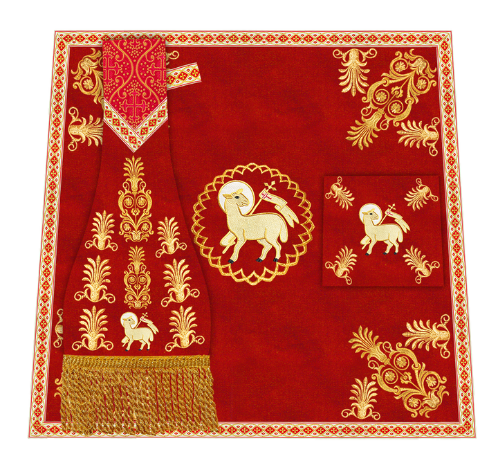 Embroidered Motif and Trims Mass Set