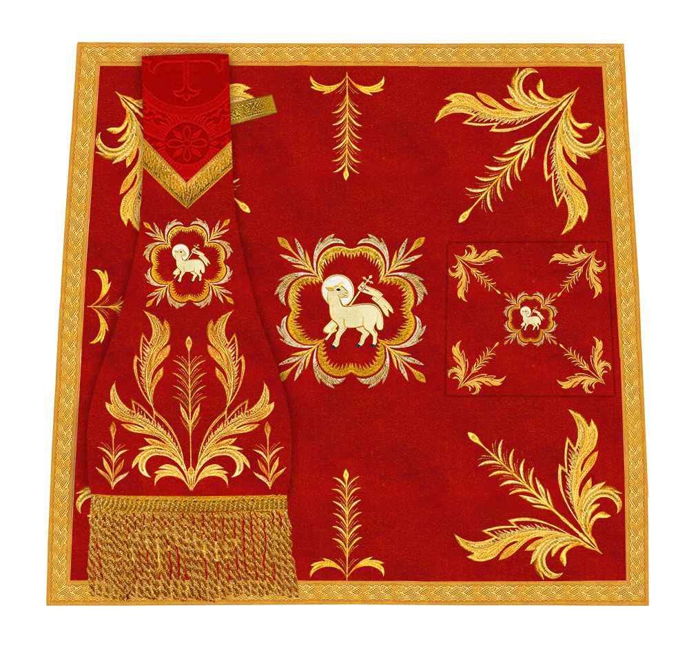 Embroidered Mass set with Motif - Sanctus Collection