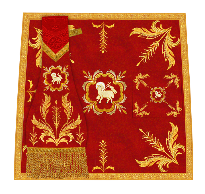 Embroidered Mass set with Motif - Sanctus Collection