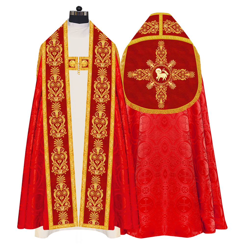 Fervent Roman cope vestment - Victoria collection