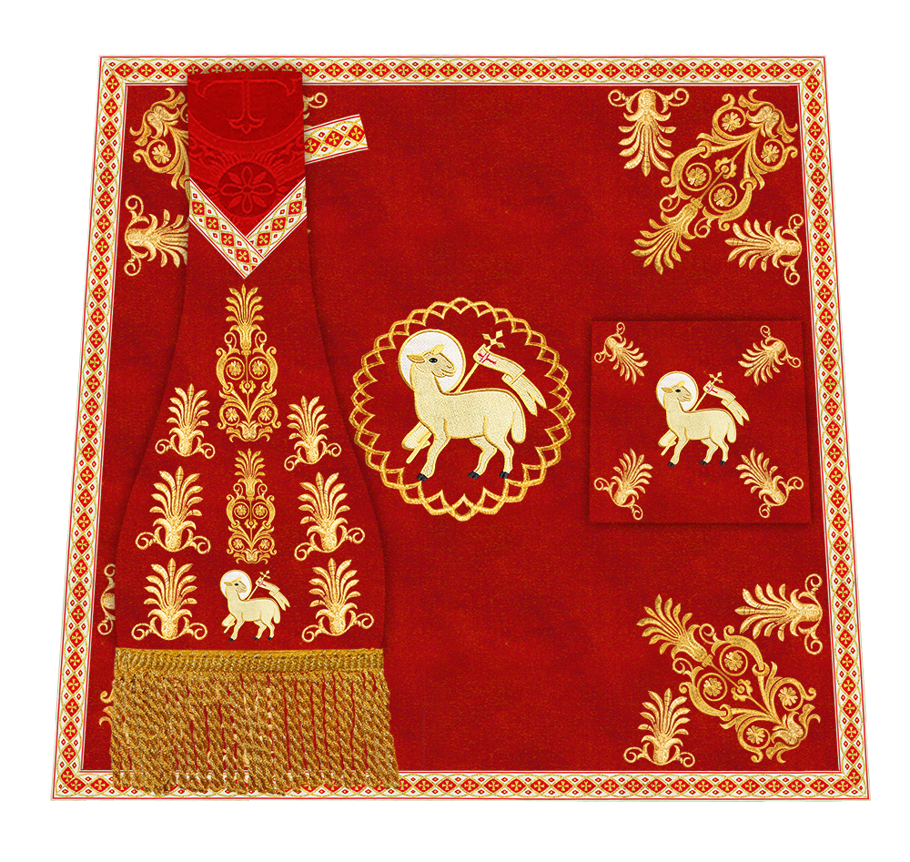 Embroidered Motif and Trims Mass Set
