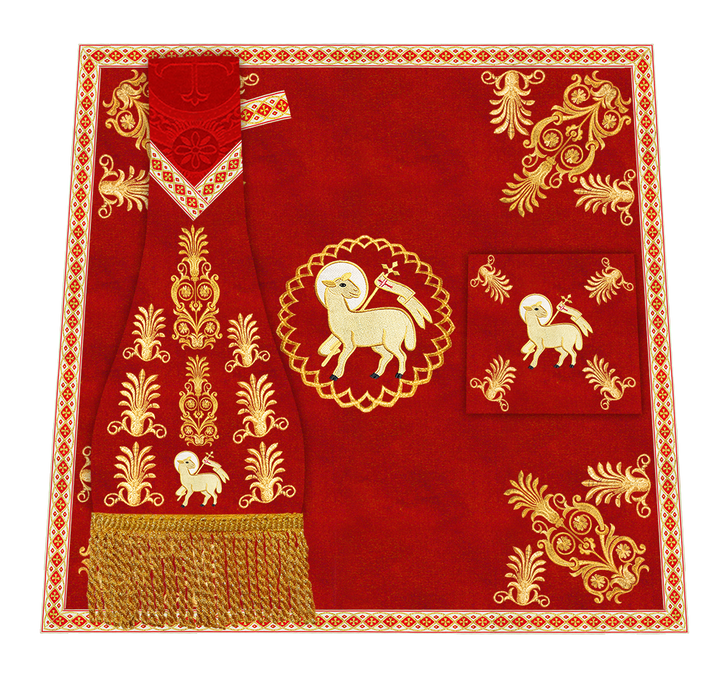 Embroidered Motif and Trims Mass Set