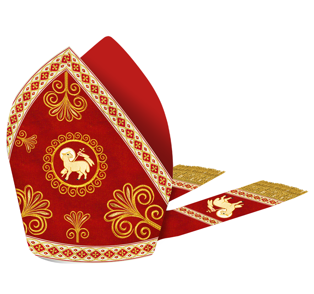 Liturgical Roman Mitre Vestment and Trims