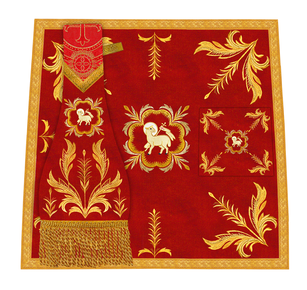 Embroidered Mass set with Motif - Sanctus Collection