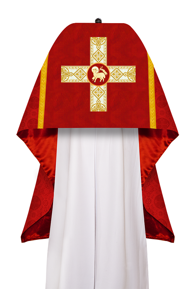 Humeral veil - White Diamond lace