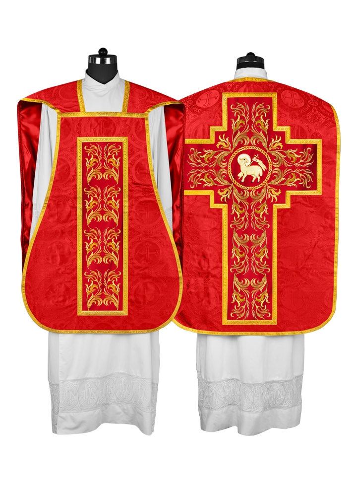Roman chasuble vestment  - Cathedral collection
