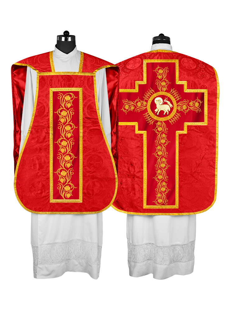 Catholic fiddleback chasuble vestment - Grapes collection