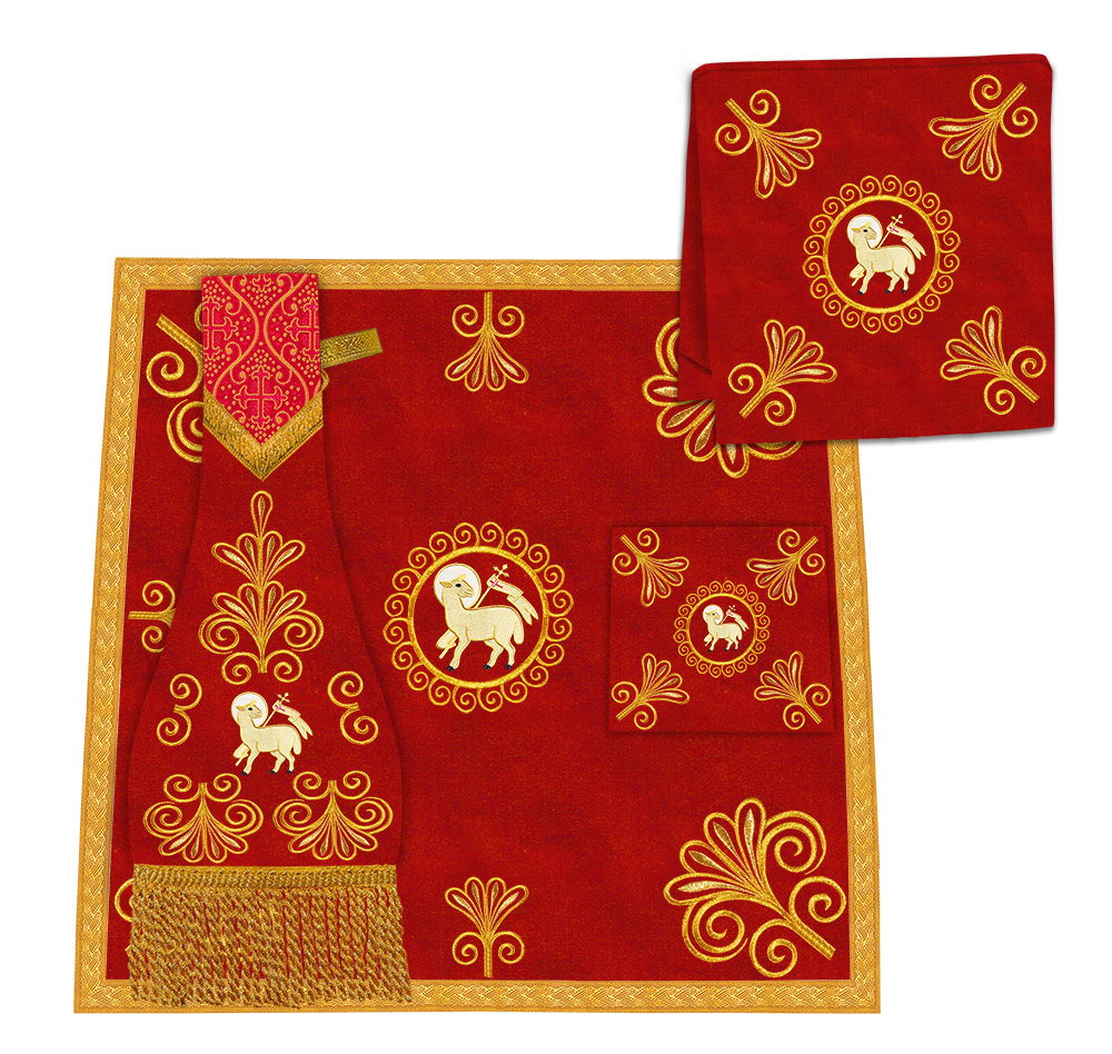 Altar Cloth with Liturgical Motif