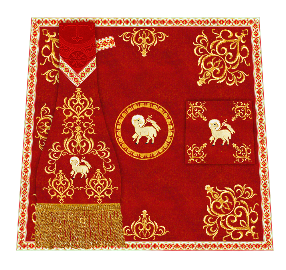 Emboidery Church Mass Set