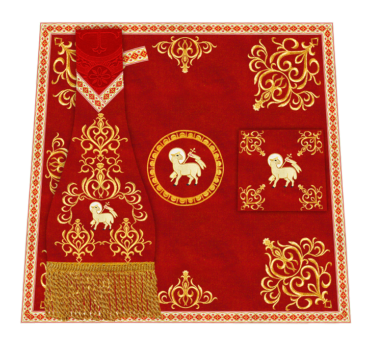 Emboidery Church Mass Set