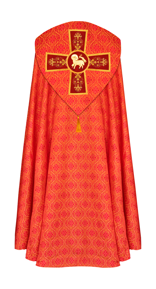 GOTHIC COPE WITH ORNATE EMBROIDERY